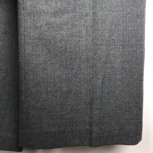NWT Talbots Petite Mid Rise Dress Pants Straight Leg Wool Lined Gray Pockets 10P - Picture 3 of 9